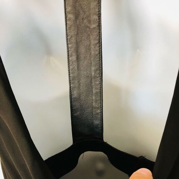 Bebe Faux Leather T-back Mini Dress - Picture 8 of 16